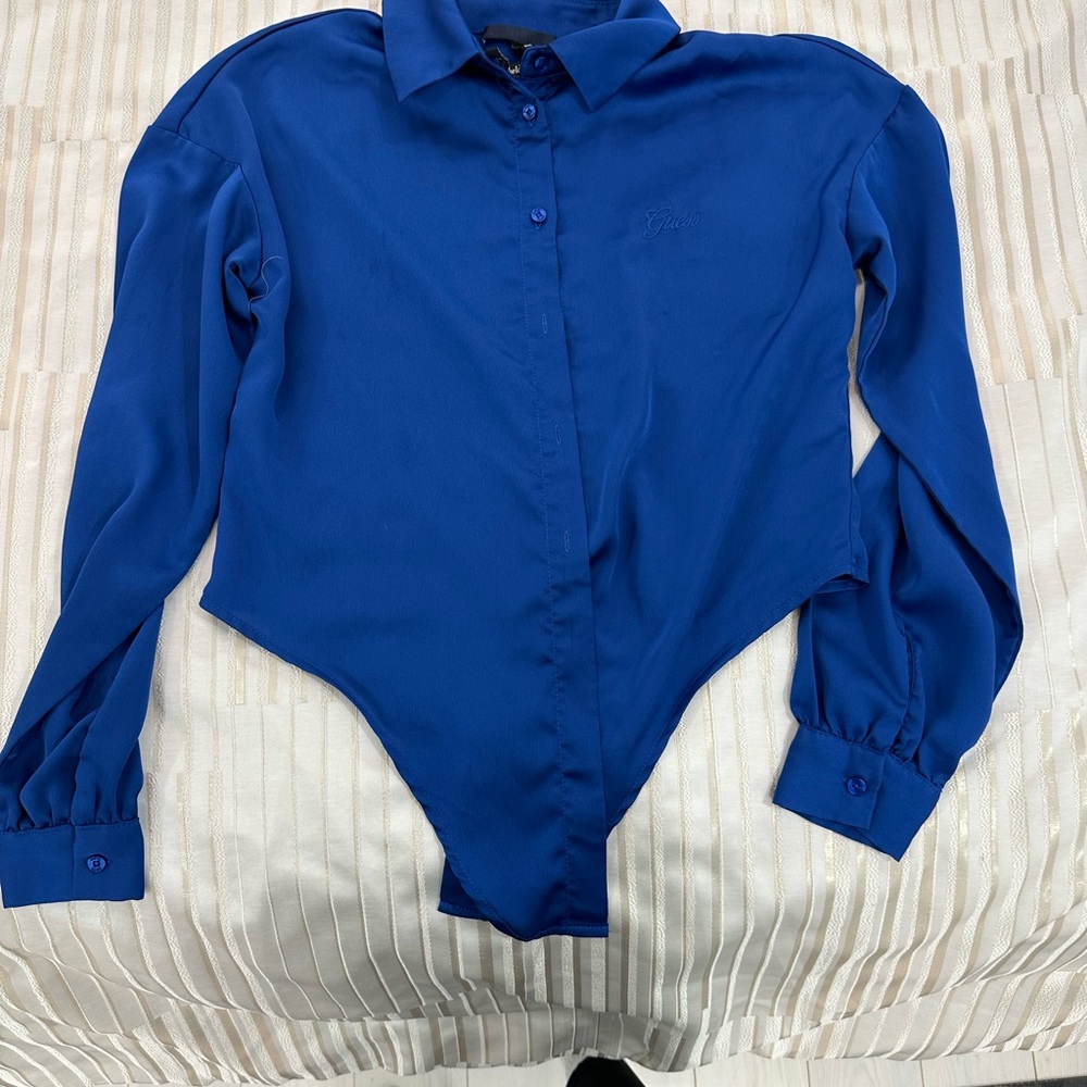 Guess Cobalt Blue Bodysuit